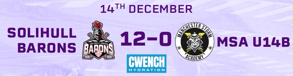 U14B Close Out First Half of Season
